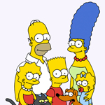 La crise touche même Les Simpson