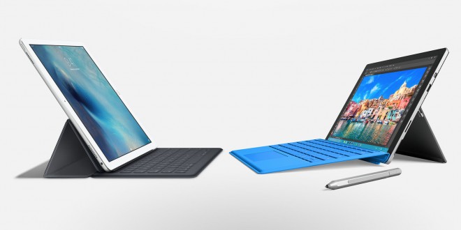 Test iPad Pro ou Surface Pro 4 : laquelle choisir ?