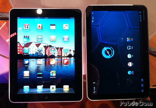 iPad et Xoom