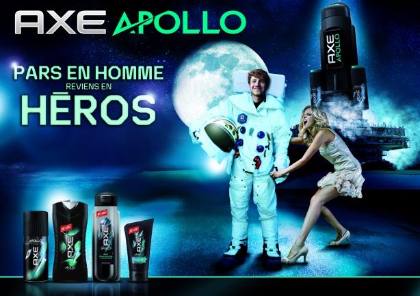 La nouvelle campagne Axe : Axe Apollo