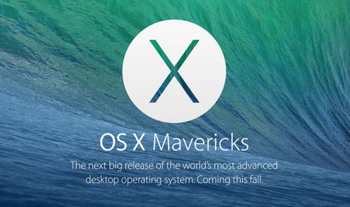 OS X mavericks - 500 - PubdeCom