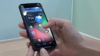 Le Moto X, futur smartphone de Motorola mis en avant par Google