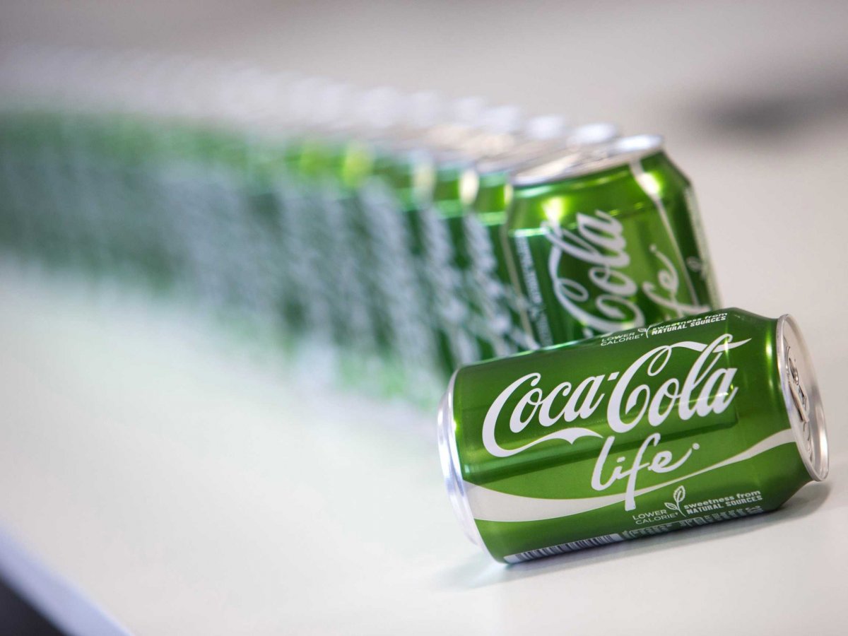 Le Coca-Cola Life sera lancé en janvier 2015 pour conquérir les 35 ans et plus