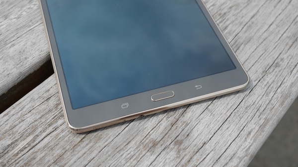 La Samsung Galaxy Tab 8.4 est équipée d'un lecteur d'empreintes digitales