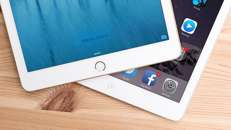 L'iPad Air 2 intègre le Touch ID