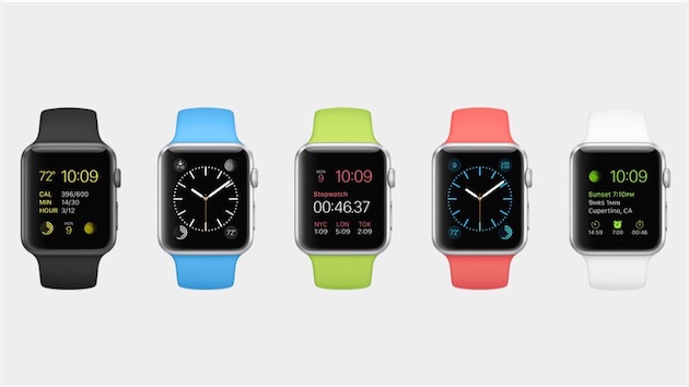 Apple watch couleurs