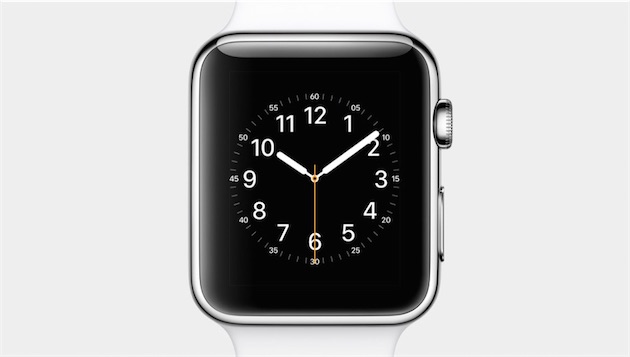 Cadran de l'Apple Watch