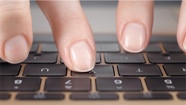 Les touches du clavier sont plus fines que sur les autres modèles de MacBook
